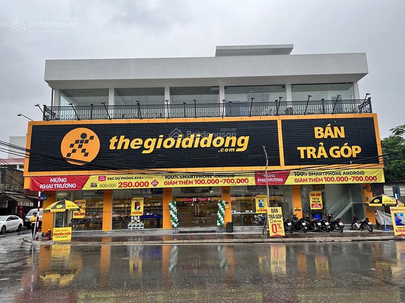 Cho thuê lô đất 600m2 mặt đường lê hồng phong