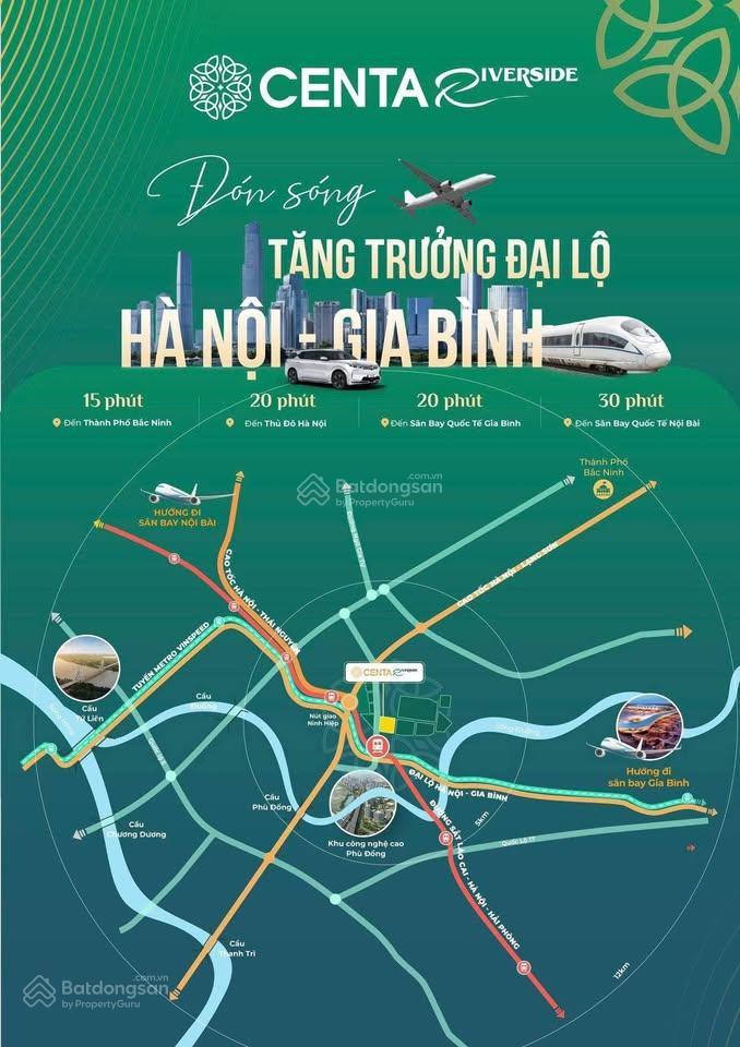 Góc chuyển nhượng song lập centa riverside 180m2  hướng nam vượng khí! chỉ 18,560 tỷ