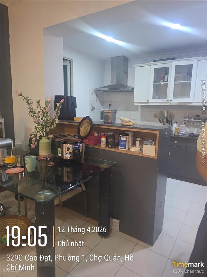 (hình thật  giá thật) cần bán căn hộ cc phúc thịnh, quận 5, dt 85m2, 2pn, giá 4.5 tỷ (ko mgqc)