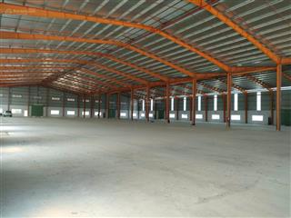 Cho thuê gấp kho xưởng tại đường nguyễn hữu trí xã bình lợi huyện bình chánh, tổng đất 18000 m2
