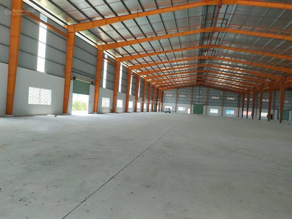 Cho thuê gấp kho xưởng tại đường nguyễn hữu trí xã bình lợi huyện bình chánh, tổng đất 18000 m2