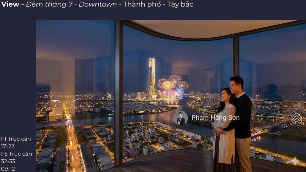 Căn hộ sun fours minh mạng  căn 2pn chỉ 3 tỷ 8  thanh toán dài hạn 4 năm  cđt sun group