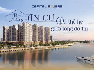 View sông! bán căn hộ 3pn capital square 105m2 11,36 tỷ  mt trần hưng đạo  q. sơn trà