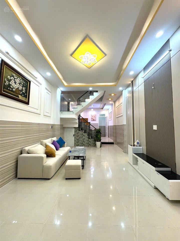 Nhà đẹp lung linh vào ở ngay , kết cấu trệt lửng 25m2  ngay chợ bình trị đông  giáp tên lửa