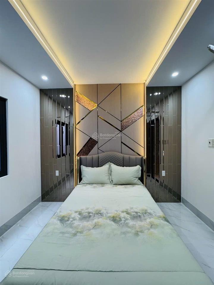 Nhà xây mới ngay chợ bình trị đông  ngang 5,4 dài 12m  2 tầng tặng full nội thất xịn  chỉ 4,5 tỷ