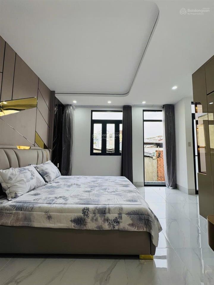 Nhà xây mới ngay chợ bình trị đông  ngang 5,4 dài 12m  2 tầng tặng full nội thất xịn  chỉ 4,5 tỷ
