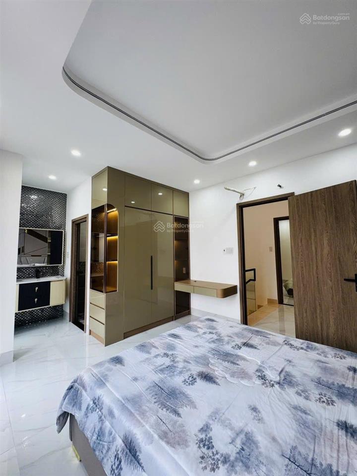 Nhà xây mới ngay chợ bình trị đông  ngang 5,4 dài 12m  2 tầng tặng full nội thất xịn  chỉ 4,5 tỷ