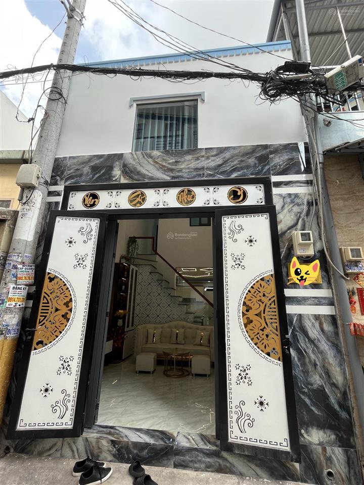 Hxh 7m thông hương lộ 2  giáp 413 lê văn quới  40m2 (4x10), 2 tầng đúc đẹp  chỉ 2,980 tỷ tl