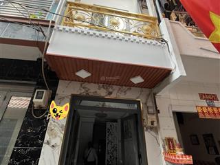 Cực hiếm chỉ 2,15 tỷ tl  số hồng riêng  15m2 (2x8m) 2 tầng hoàn công đủ  hẻm ba gác sát bên q6