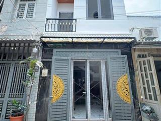 Chỉ 4.950 tỷ  nhà gần chợ gò xoài  48m2 ( 4 x 12) 2 tầng đúc  đường ôtô