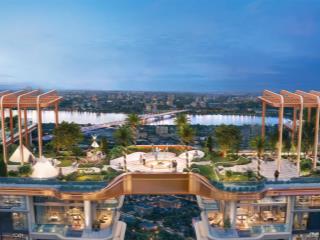 Biệt thự 2 tầng trên không duplex rivea (tặng kèm 1 căn chung cư), có bể bơi sân vườn, htls 0% 2năm