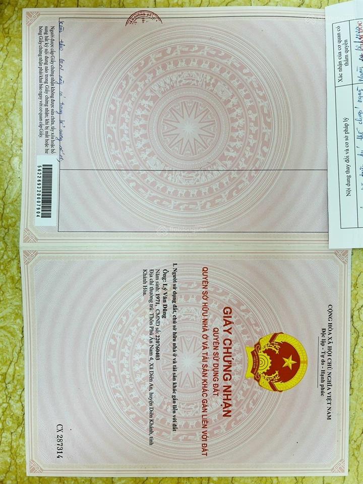 Án nhà đẹp diên an diên khánh. giá giảm chỉ còn 8,5 tỷ