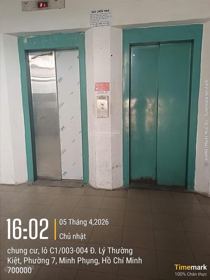 Chính chủ bán cc lý thường kiệt, thang máy chỉ 3 tỷ vnđ. p7, q10, tp.hcm