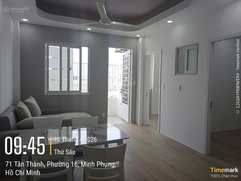 Tôi bán chung cư cây mai thang máy thẻ từ, quận 11 hcm