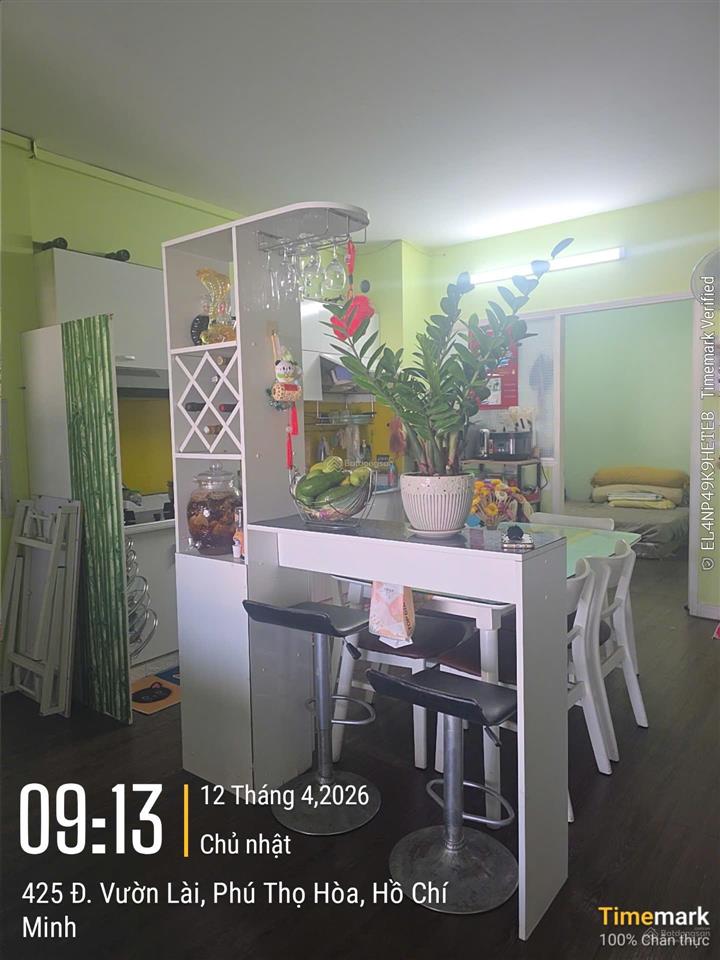 Cần bán fortuna kim hồng 77,2m2, 2pn, 3,35 tỷ đường vườn lài tân phú