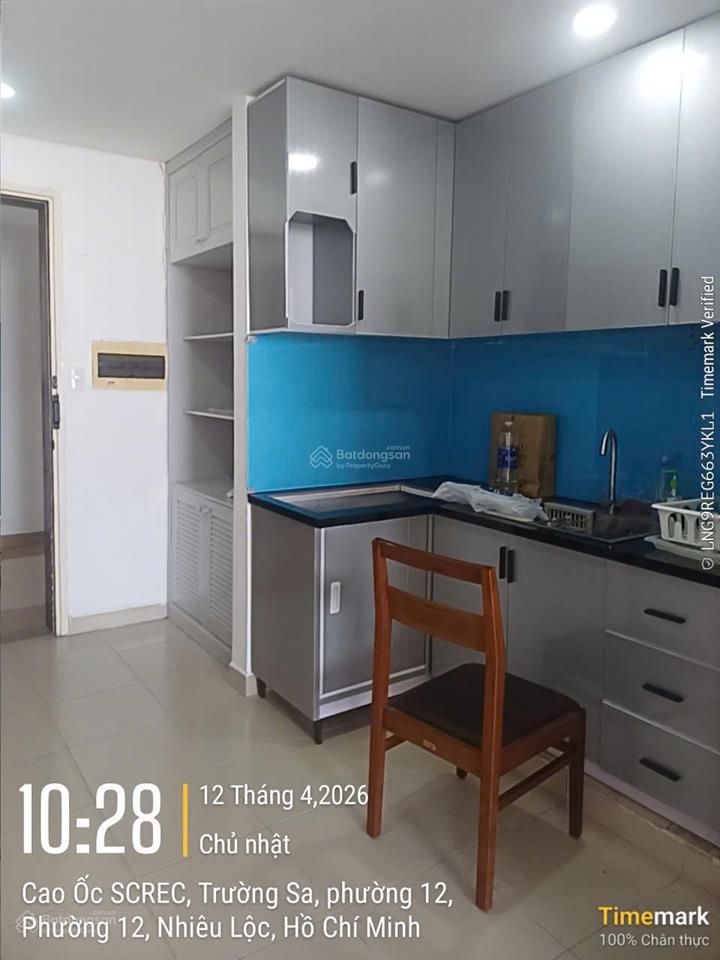 Bán cc tại screc tower, 4,3 tỷ, 59m2, 1pn, 1wc, trường sa, q3, tp. hcm