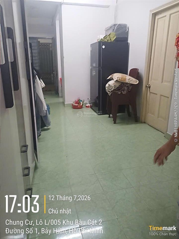 Bán cc bàu cát ii, 2,5 tỷ, 54m2, 2pn thang bộ lầu thấp