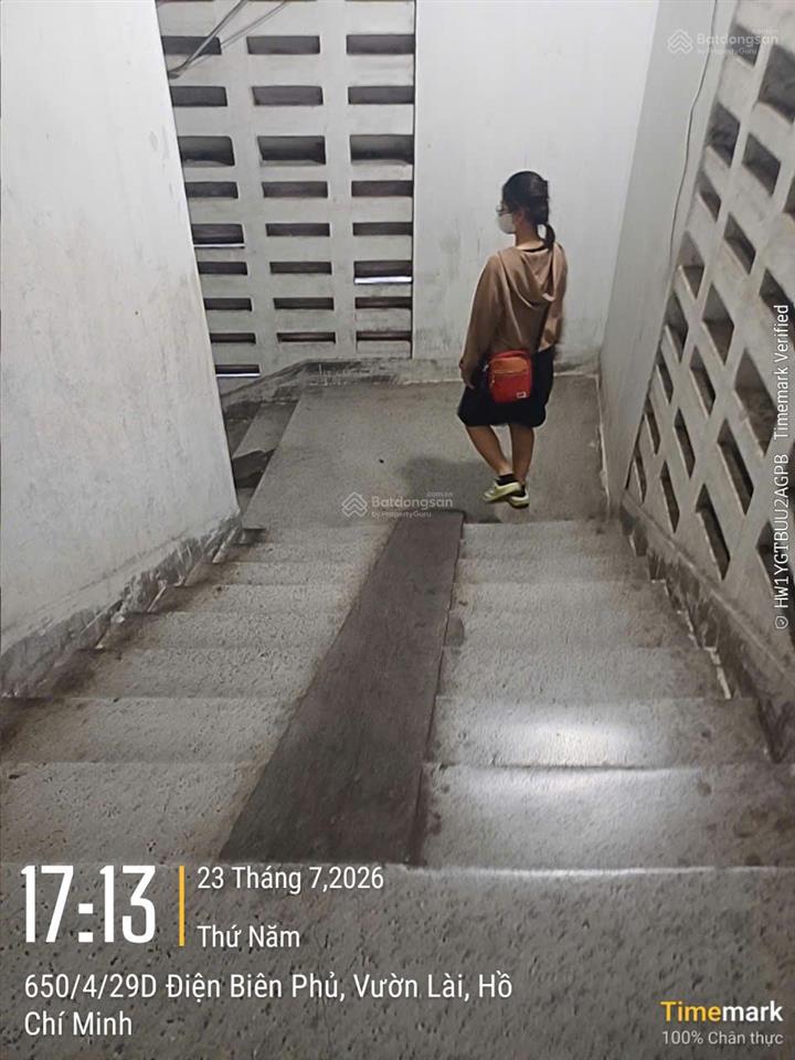 Cho thuê cc 3pn, 2wc, 80m2, 7 triệu vnd tại điện biên phủ, quận 10.