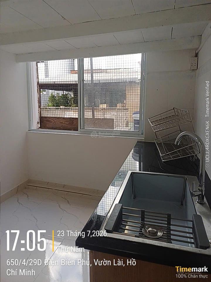 Cho thuê cc 3pn, 2wc, 80m2, 7 triệu vnd tại điện biên phủ, quận 10.