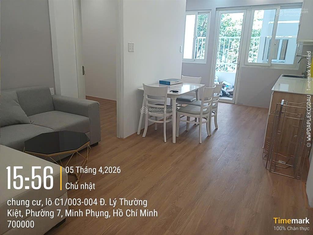 Chung cư thang máy lý thường kiệt, 3,25 tỷ, 49.3m2, q11, hcm