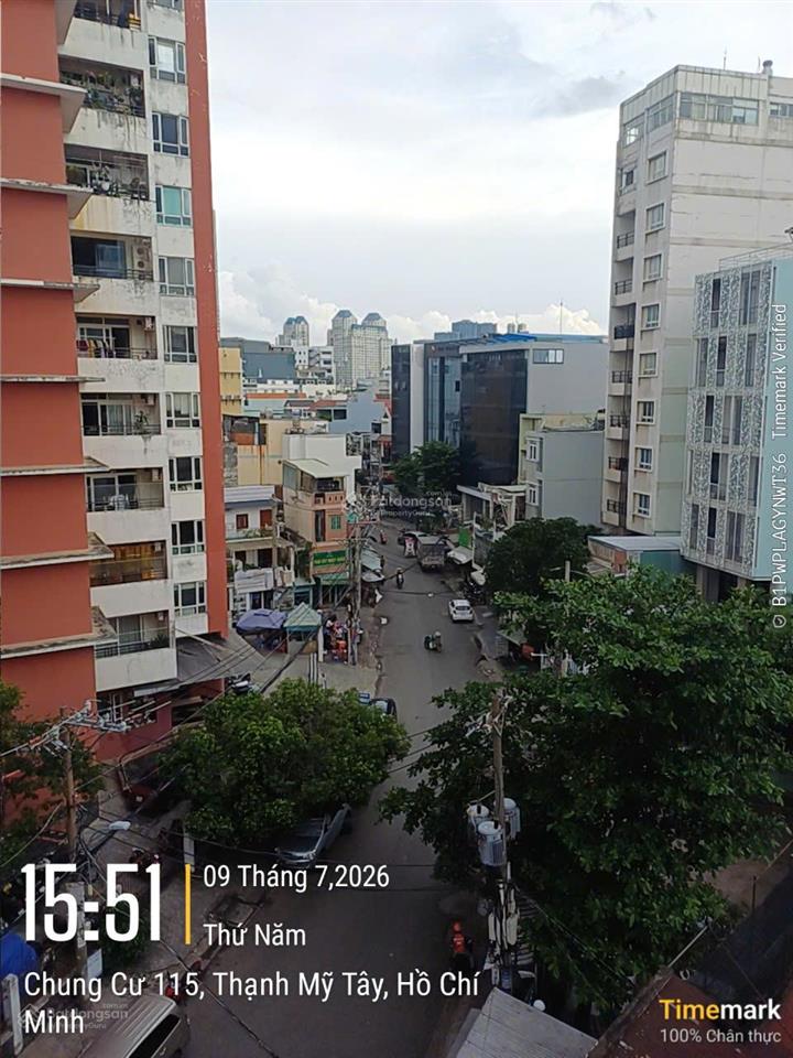 Căn góc 2 ban công 64m2, 3,9 tỷ chung cư 41bis điện biên phủ (bình thạnh)