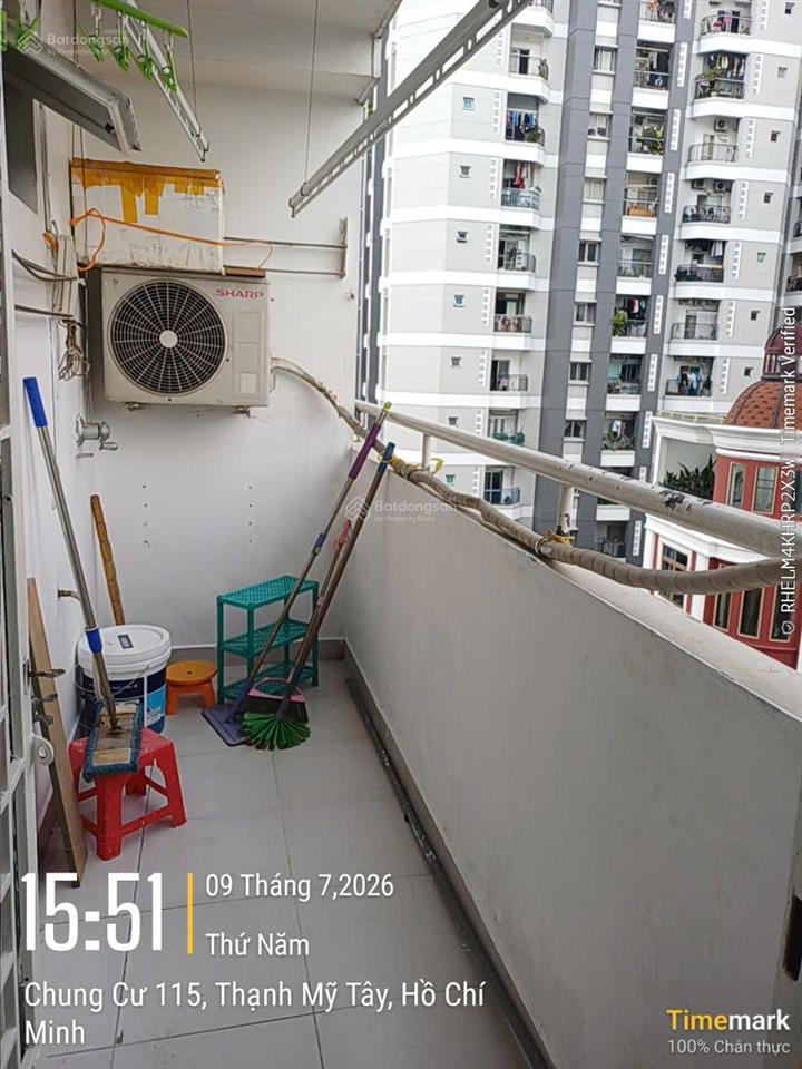 Căn góc 2 ban công 64m2, 3,9 tỷ chung cư 41bis điện biên phủ (bình thạnh)