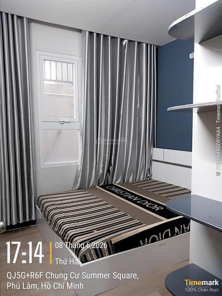 Bán căn hộ summer square, 3 tỷ, 53m2, 2pn, bể bơi  thang máy thẻ từ