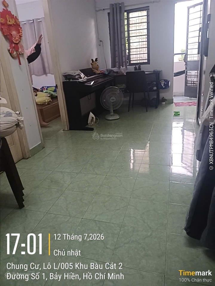 Tôi bán bàu cát 2 thang bộ lầu 1 diện tích 55m2 2pn, giá 2,65 tỷ vnđ tân bình hcm