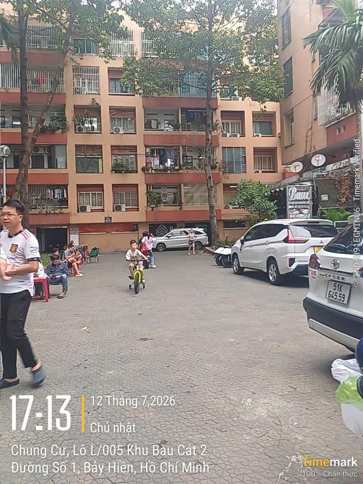 Tôi bán bàu cát 2 thang bộ lầu 1 diện tích 55m2 2pn, giá 2,65 tỷ vnđ tân bình hcm