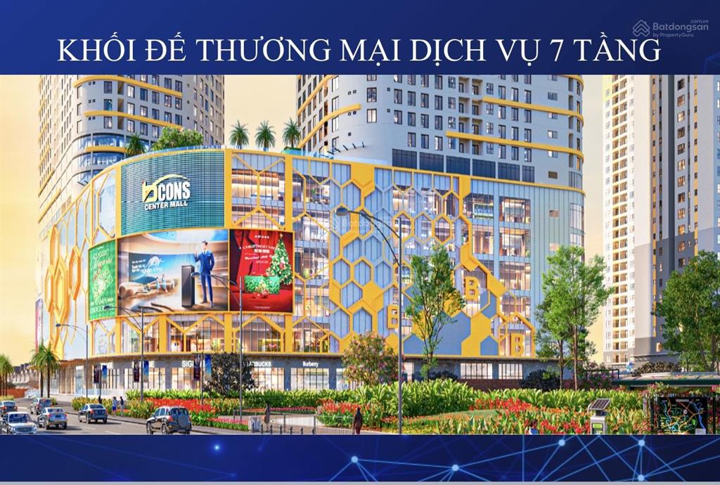 Hàng bcons center city  thanh toán 10% ký hđmb  chiết khấu đến 9%