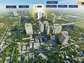 Giỏ hàng độc quyền bcons center city  thanh toán 10% ký hđmb  chiết khấu đến 9%