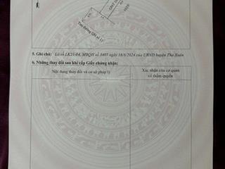 Bán nhà 2 lô liền kề lô 04 và lô 05 lk21 khu đất đấu giá xuân hồng, thọ xuân
diện tích 200m mặt ti