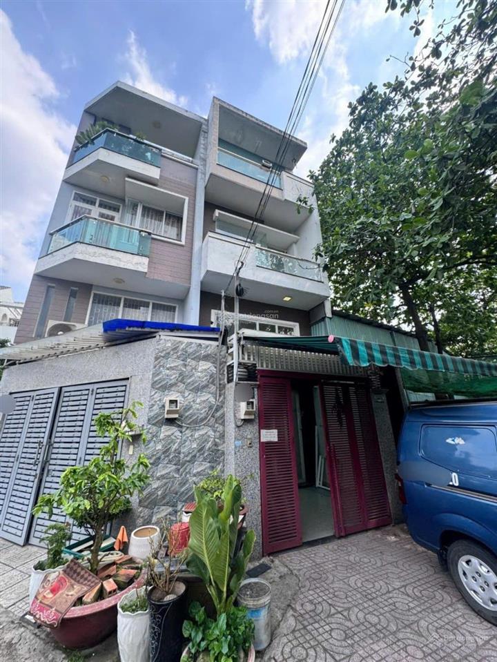 Nhà đúc 4 tầng, sổ hồng riêng khu dân cư an sương, tân hưng thuận, quận 12, 4x20m, giá 7 tỷ 500