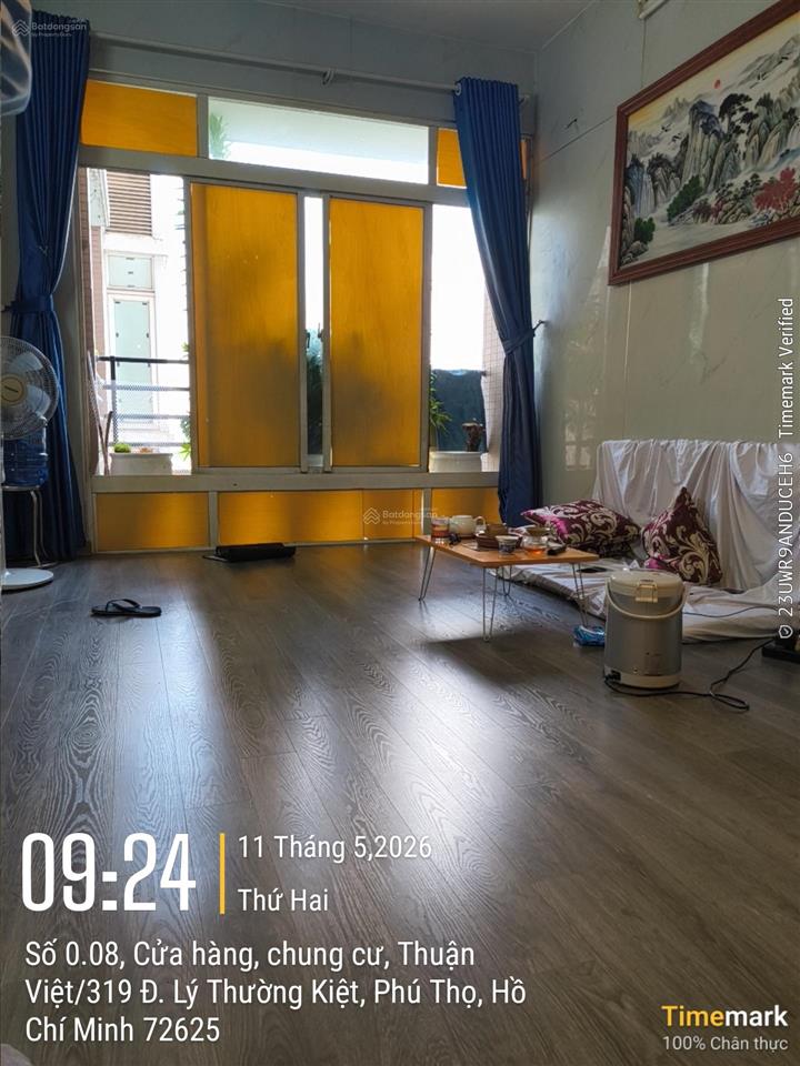 Bán căn hộ chung cư thuận việt, quận 11, căn góc 3pn, 4.85 tỷ, có sổ hồng