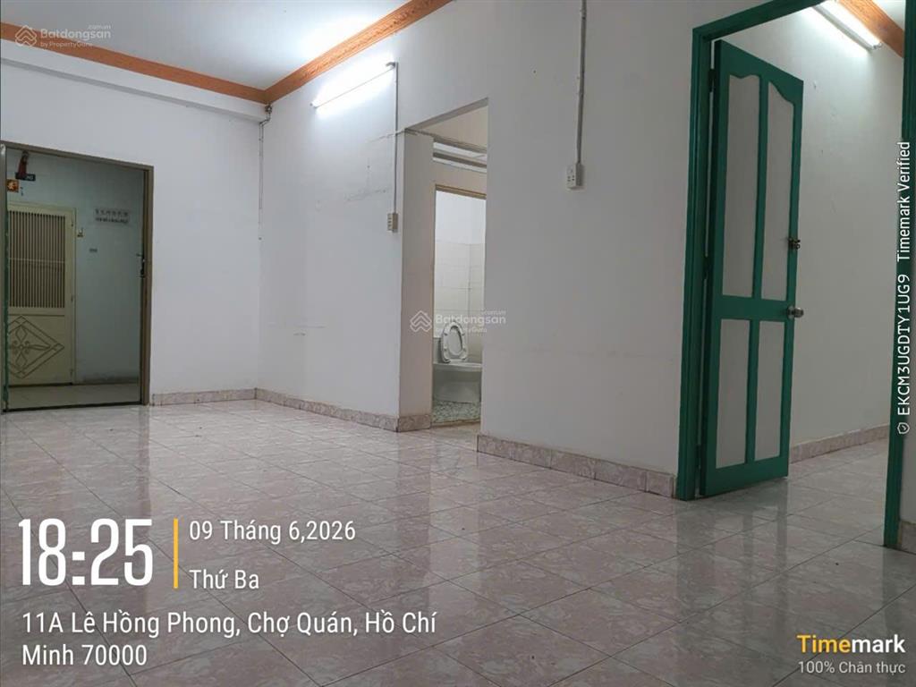 Gia đình chủ cần bán gấp căn hộ cc phan văn trị, q5, 55.4m2, giá tốt, sổ hồng riêng