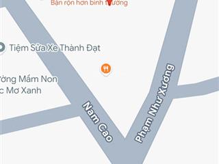 Bán đất 2 mặt tiền phạm như xương  nam cao  trung tâm liên chiểu  256m2 giá 19,8 tỷ tl