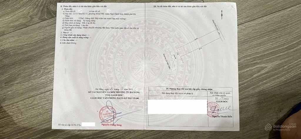 Bán đất mặt tiền lê văn hiến  trục kinh doanh sầm uất
