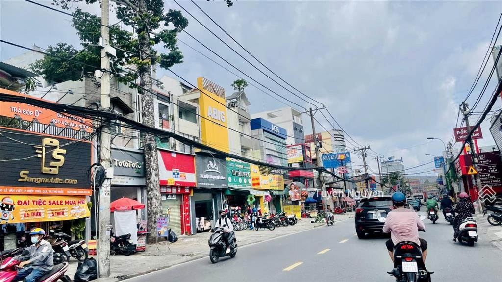 Mặt tiền kinh doanh 3 tầng đường phan đình phùng 140m2 ngang 6.2m nở hậu sát đường lê lợi giá tốt