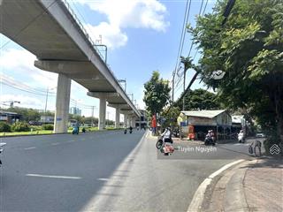 Đất đẹp góc 2 mặt tiền ngang 7m sát ga metro bình thái p.trường thọ thích hợp xây chdv hẻm xe tải