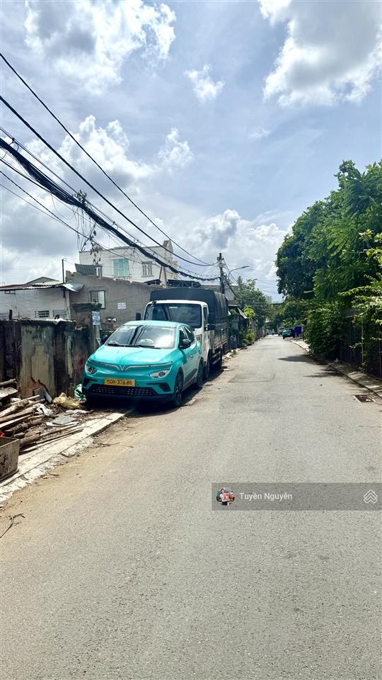 Hàng thơm  đất đẹp 2 mặt tiền trước sau đường số 12 trường thọ 165m2(6.4x26m) hẻm xe tải thông