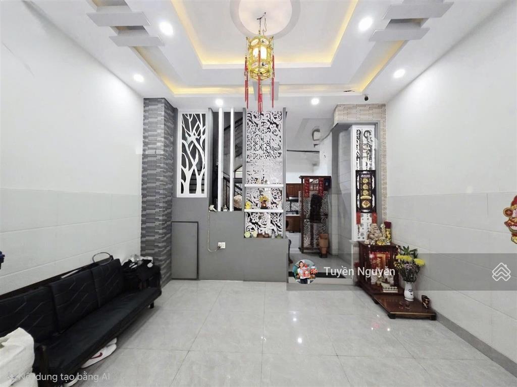Ngộp  chủ định cư bán gấp nhà 4 tầng kiên cố 72.5m2 ngang 5m cách đặng văn bi chỉ 70m hẻm xe tải