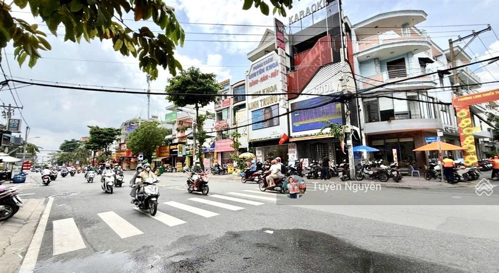 Mặt tiền kd vip hoàng diệu 2  388m2 ngang 7m bề thế  thu nhập 100tr/tháng  đất nở hậu ko lỗi pt