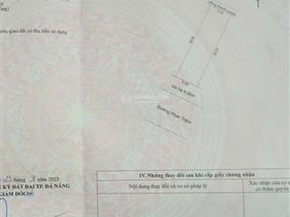 Bán đất đường phan triêm 7m5 sát góc mẹ thứ ,lô đất đẹp, xây nhà, kinh doanh,đầu tư đều hợp lý.