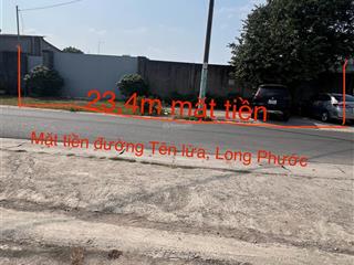 Bán đất mặt tiền đường tên lửa, long phước, cạnh sân bay long thành