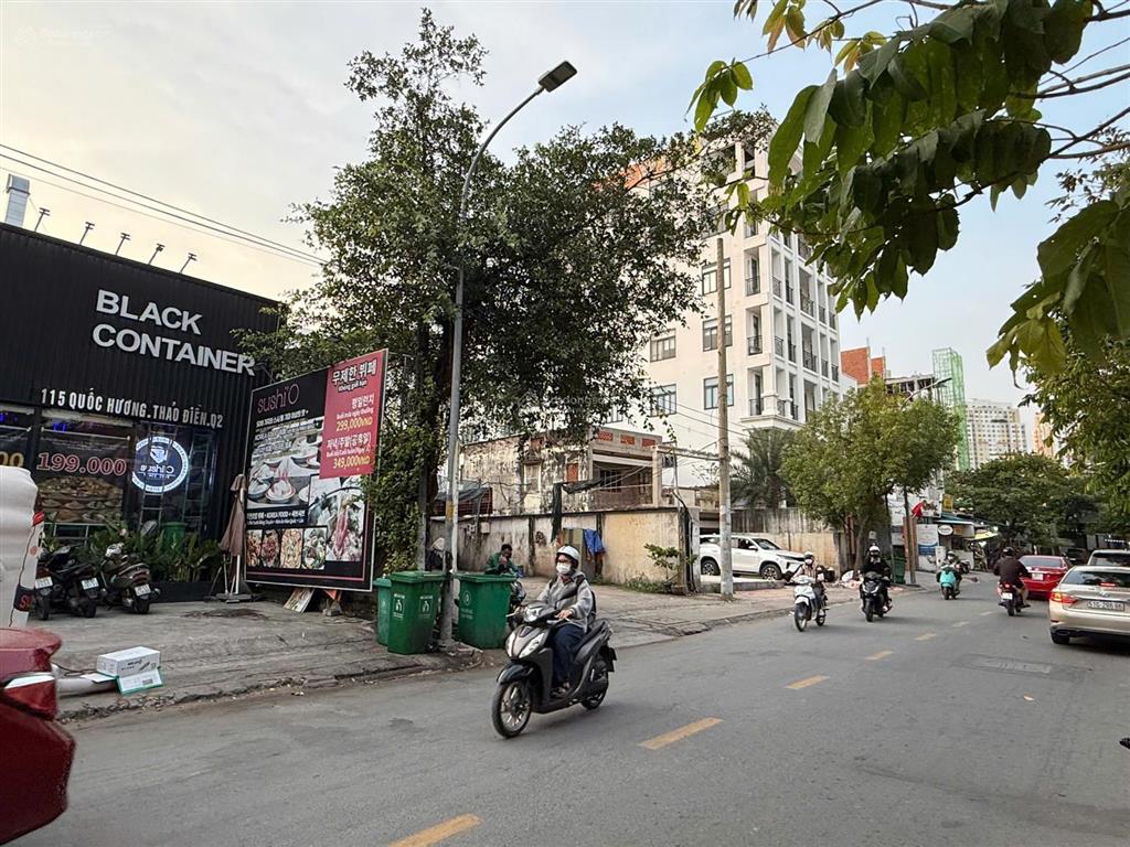 Bán đất siêu hiếm đường quốc hương, thảo điền, ngang 5m xd hầm 5 tầng giá chỉ 24.5 tỷ