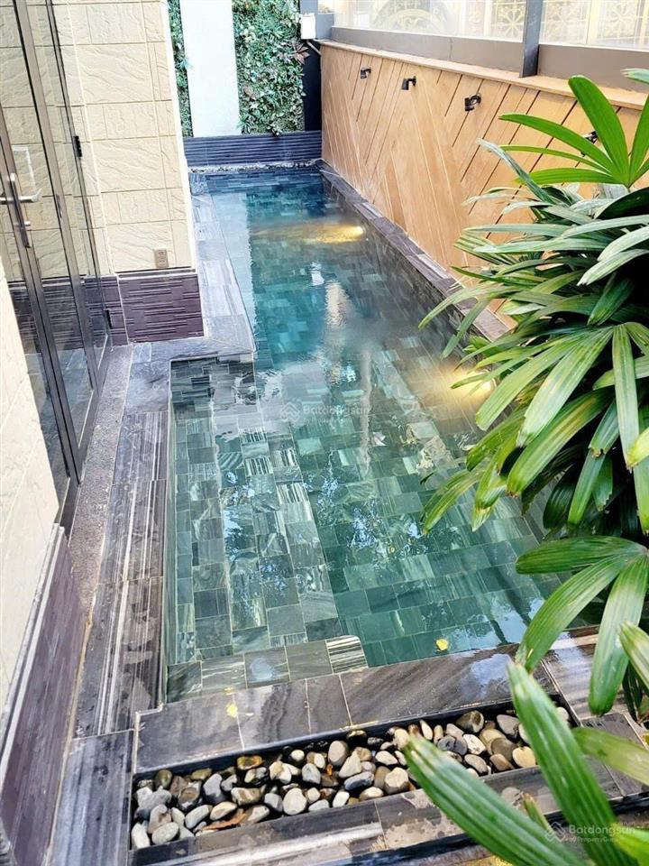 Bán biệt thự vip hồ bơi thiết kế kiểu nhật p. bình trưng đông q2, dt 12x17m 4 tầng, dtcn 200m2