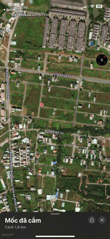 Chuyên đất nền kdc sở văn hóa thông tin, phường long trường, tp hcm 90m2 giá 6.85 tỷ