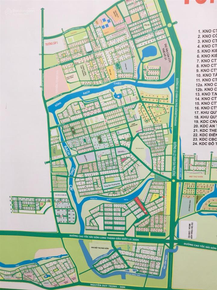 Chuyên đất nền kdc sở văn hóa thông tin, phường long trường, tp hcm 90m2 giá 6.85 tỷ