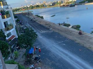 Nhà ngắn mặt tiền sông vàm thuật, mặt tiền rộng 5.3m, cuối đường số 20, phường 5, gò vấp.