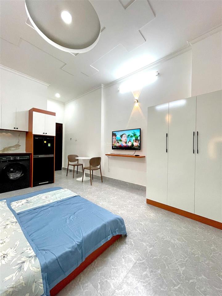 Cho thuê căn hộ dịch vụ full nội thất ngay đường lê thị riêng, quận 1